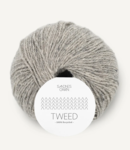 Tweed Recycled Lys Grå 1085