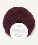 Tweed Recycled Vinrød 4085